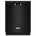 KitchenAid KDFE104DBL Front Control Dishwasher in Black with Stainless Steel Tub, ProWash Cycle, 46 dBA
