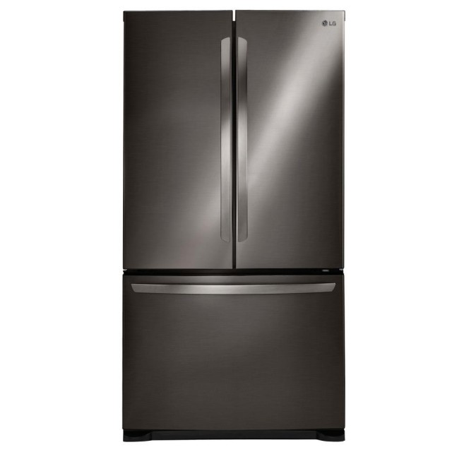 LG LFC21776D 20.9 cu. ft. French Door Refrigerator in Black Stainless Steel, Counter Depth