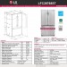 LG LFC28768ST 28 cu. ft. French Door Refrigerator in Stainless Steel