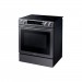 Samsung NE58K9500SG 5.8 cu. ft. Slide-In Electric Range with Self-Cleaning Dual Convection Oven in Black Stainless Steel