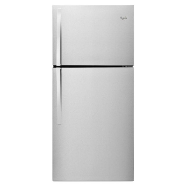 Whirlpool WRT519SZDM 19.2 cu. ft. Top Freezer Refrigerator in Monochromatic Stainless Steel