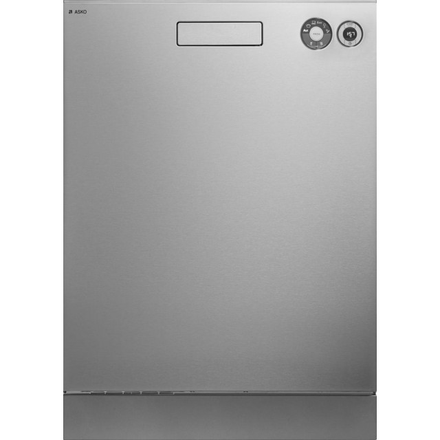 Asko D5426XLS 24 In. Built In Full Console Dishwasher in Stainless Steel