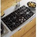 GE Profile JGP970SEKSS 36 in. Gas Cooktop with 5 Sealed Burners, ADA Compliant, in Stainless Steel