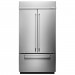 KitchenAid KBFN402ESS 42 in. 24.2 cu. ft. Built-In French Door Refrigerator in Stainless Steel