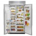 KitchenAid KBSD602ESS 42 in. W 25 cu. ft. Built-In Side by Side Refrigerator in Stainless Steel