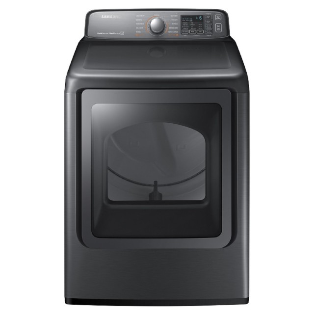 Samsung DV48J7770EP 7.4 cu. ft. Electric Dryer with Steam in Platinum, ENERGY STAR