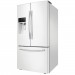 Samsung RF23HCEDBWW 22.5 cu. ft. French Door Refrigerator in White, Counter Depth