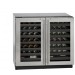 U-Line U3036WCWCS13B 7.0 Cu. Ft. Stainless Steel Under-Counter Built-In Wine Chiller
