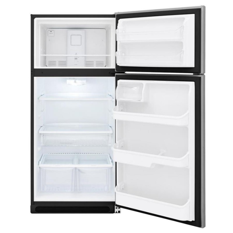 Frigidaire LFTR1832TF 18 cu. ft. Top-Freezer Refrigerator in EasyCare ...