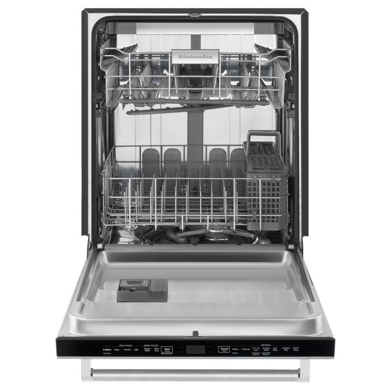 KitchenAid KDTM404ESS 24 in. Top Control Dishwasher in Stainless Steel ...