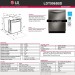 LG LDT9965BD Top Control Dishwasher with 3rd Rack and Steam in Black Stainless Steel with Stainless Steel Tub