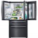 Samsung RF22KREDBSG 22.4 cu. Ft. Food Showcase 4-Door French Door Refrigerator in Black Stainless Steel, Counter Depth