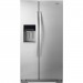 Whirlpool WRS571CIDM 20.6 cu. ft. Side by Side Refrigerator in Monochromatic Stainless Steel, Counter Depth