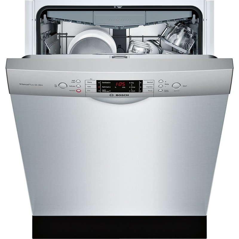 Bosch 800 Series SGE68U55UC 24 in. BuiltIn Dishwasher with Stainless