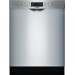 Bosch 800 Series SGE68U55UC 24 in. Built-In Dishwasher with Stainless Steel Tub in Stainless Steel