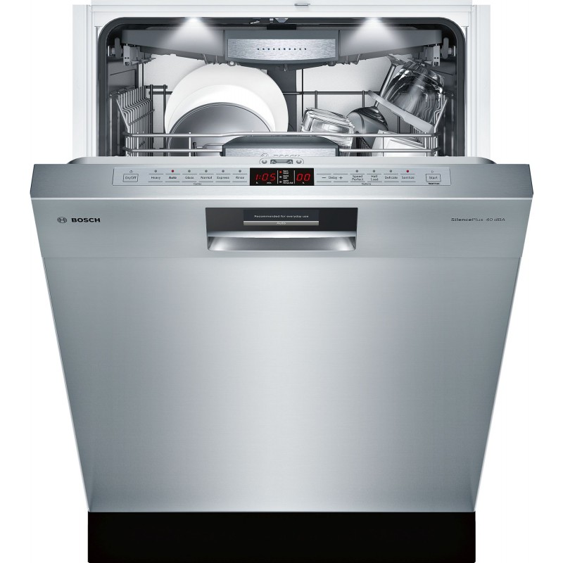 Bosch Benchmark Series SHE8PT55UC 24 in. Fully-Integrated Dishwasher in Bosch 24 Inch Dishwasher Stainless Steel
