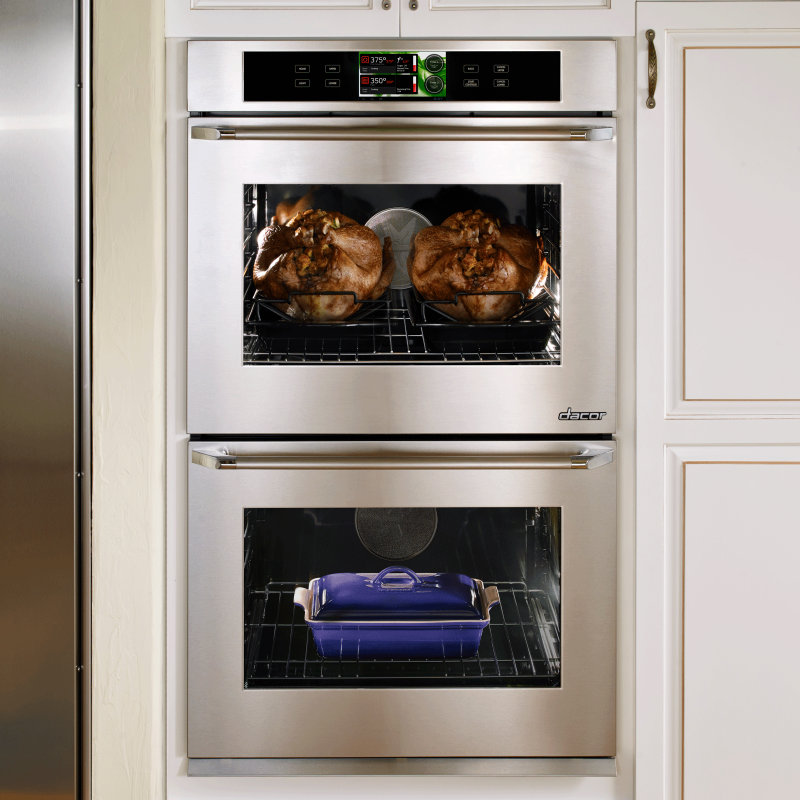 Dacor Discovery DYO230PS 30 in. iQ Double Wall Oven in Stainless Steel ...