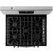 Frigidaire LFGF3054TF 5-Burner Freestanding 5 cu ft Self-cleaning Gas Range EasyCare Stainless Steel