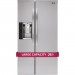 LG LSXS26326S 26.16 cu. ft. Side by Side Refrigerator in Stainless Steel