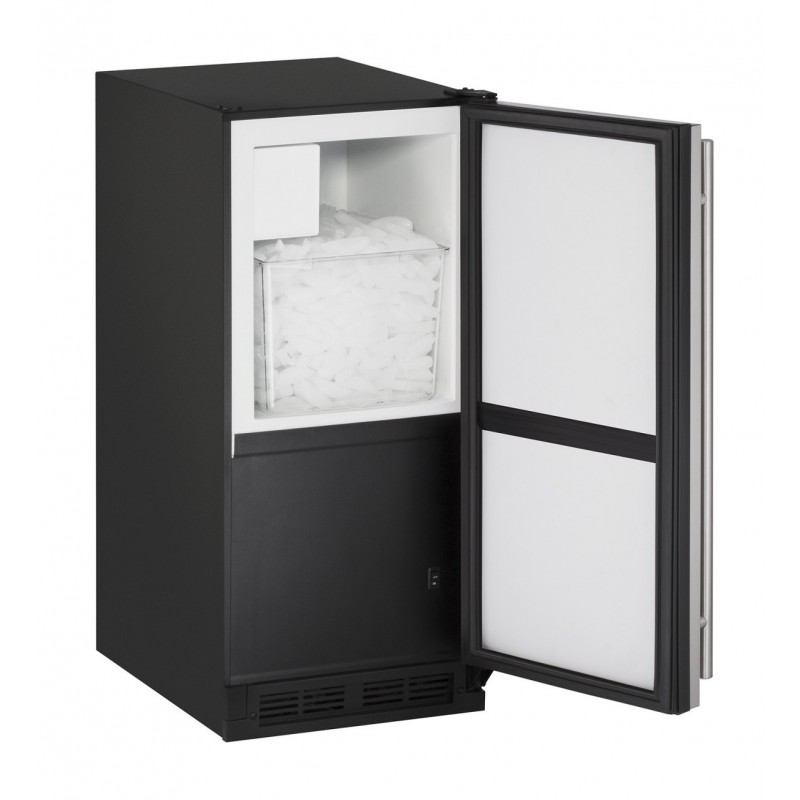ULine 1000 Series UBI1215S00A 15 in Undercounter Crescent Ice Maker in