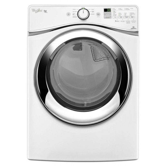 Whirlpool Duet WGD8740DW 7.3 cu. ft. Gas Steam Dryer with Wrinkle Shield Plus Option with Steam