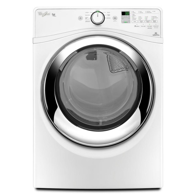 Whirlpool Duet WGD87HEDW 7.3 cu. ft. Gas Dryer with Steam in White