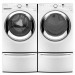 Whirlpool Duet WFW87HEDW 4.3 cu. ft. Front Load Washer and WGD87HEDW 7.3 cu. ft. Gas Dryer with Steam in White