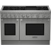 Thermador PRD486GDHU Pro Harmony Series 48 Inch Dual Fuel Freestanding Range in Stainless Steel