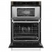 KitchenAid KOCE500EBS 30 in. Electric Even-Heat True Convection Wall Oven with Built-In Microwave in Black Stainless