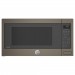 GE PES7227ELES Profile 2.2 cu. ft. Countertop Microwave in Slate, Fingerprint Resistant with Sensor Cooking