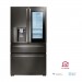 LG LMXS30796D Signature 30 cu. ft. 4-Door French Door Smart Refrigerator with InstaView Door-in-Door and Wi-Fi Enabled in Black Stainless Steel