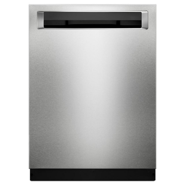 KitchenAid KDPM354GPS Top Control Built-In Tall Tub Dishwasher in Printshield Stainless with Clean Water Wash System, 44 dBA