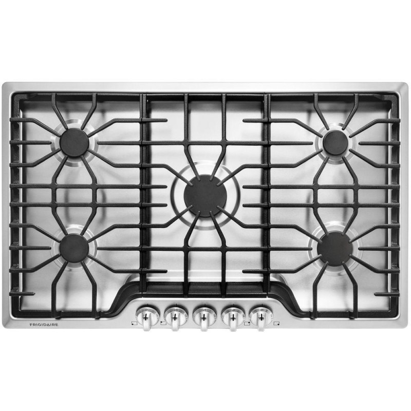 Frigidaire FFGC3626SS 36 in. Gas Cooktop in Stainless Steel with 5 Burners