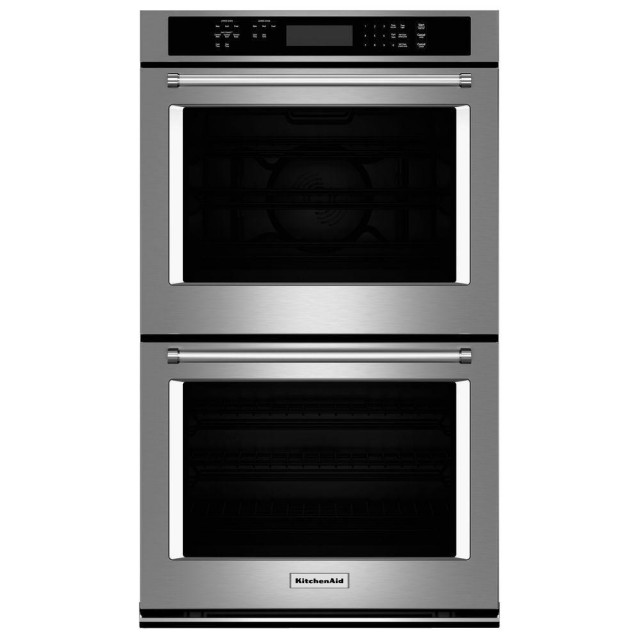 KitchenAid KODE307ESS 27 in. Double Electric Wall Oven Self-Cleaning with Convection in Stainless Steel