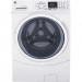 GE GFW450SSMWW 4.5 cu. ft. High-Efficiency White Front Load Washing Machine with Steam, ENERGY STAR