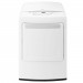 LG DLE1501W 7.3 cu. ft. Electric Dryer with Front Control in White