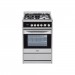 Haier HCR2250AGS 2.0 cu. ft. Gas Freestanding Range with Convection Oven in Stainless Steel