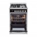 Haier HCR2250AGS 2.0 cu. ft. Gas Freestanding Range with Convection Oven in Stainless Steel