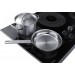 Samsung NZ36K7880US 36 Inch Electric Induction Smoothtop Style Cooktop with 5 Elements, Hot Surface Indicator, Induction Technology in Stainless Steel