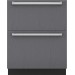 Sub-Zero ID-27R 27 Inch Integrated Double Drawer Refrigerator 4.6 cu. ft. Capacity, Automatic Defrost, Energy Star Certified, in Stainless Steel