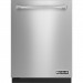 Jenn-Air JF42NXFXDE 42 In. Built In Refrigerator and JDRP548WP Dual Fuel Range and JDB9800CWS Built in Dishwasher and JMC2430WS 30" Built In Microwave Oven in Stainless Steel
