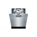 Bosch SHE9PT55UC Benchmark Series Semi-Integrated Dishwasher in Stainless Steel