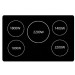 Bosch NIT8668UC 800 Series 36 in. Induction Cooktop in Black with 5 Elements