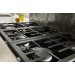 Jenn-Air JGCP436WP 36 Inch Natural Gas Rangetop with 6 Sealed Burners, Sabbath Mode, UL Certification, Cast Iron Grates in Stainless Steel