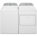 Whirlpool WTW4850HW 3.9 cu. ft. Top Load Washer and WGD4950HW 7.0 cu. ft. 120-Volt Gas Vented Dryer in White