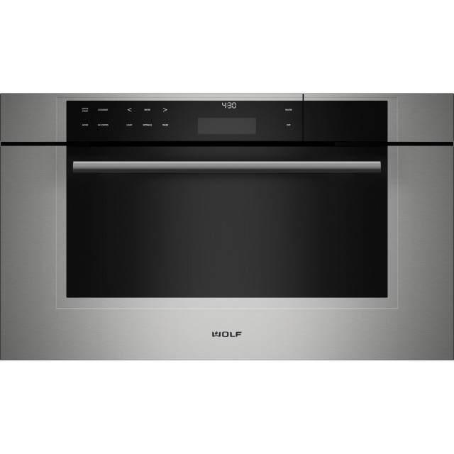 Wolf CSO30CMBTH M Series 30 Inch Electric Single Wall Steam Oven in Stainless Steel