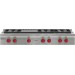 Wolf SRT486G 48 in. Sealed Burner Gas Rangetop With Infrared Griddle in Stainless Steel
