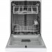 GE GDF530PGMWW 24 in. Front Control Built-In Tall Tub Dishwasher in White with Steam Prewash, 54 dBA