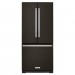 KitchenAid KRFF300EBS 20 cu. ft. French Door Refrigerator in PrintShield Black Stainless with Interior Water Dispenser