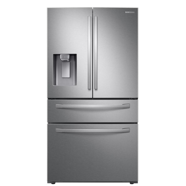 Samsung RF28R7351SR 27.8 cu. ft. Food Showcase 4-Door French Door Refrigerator in Fingerprint Resistant Stainless Steel